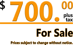 $700.00
